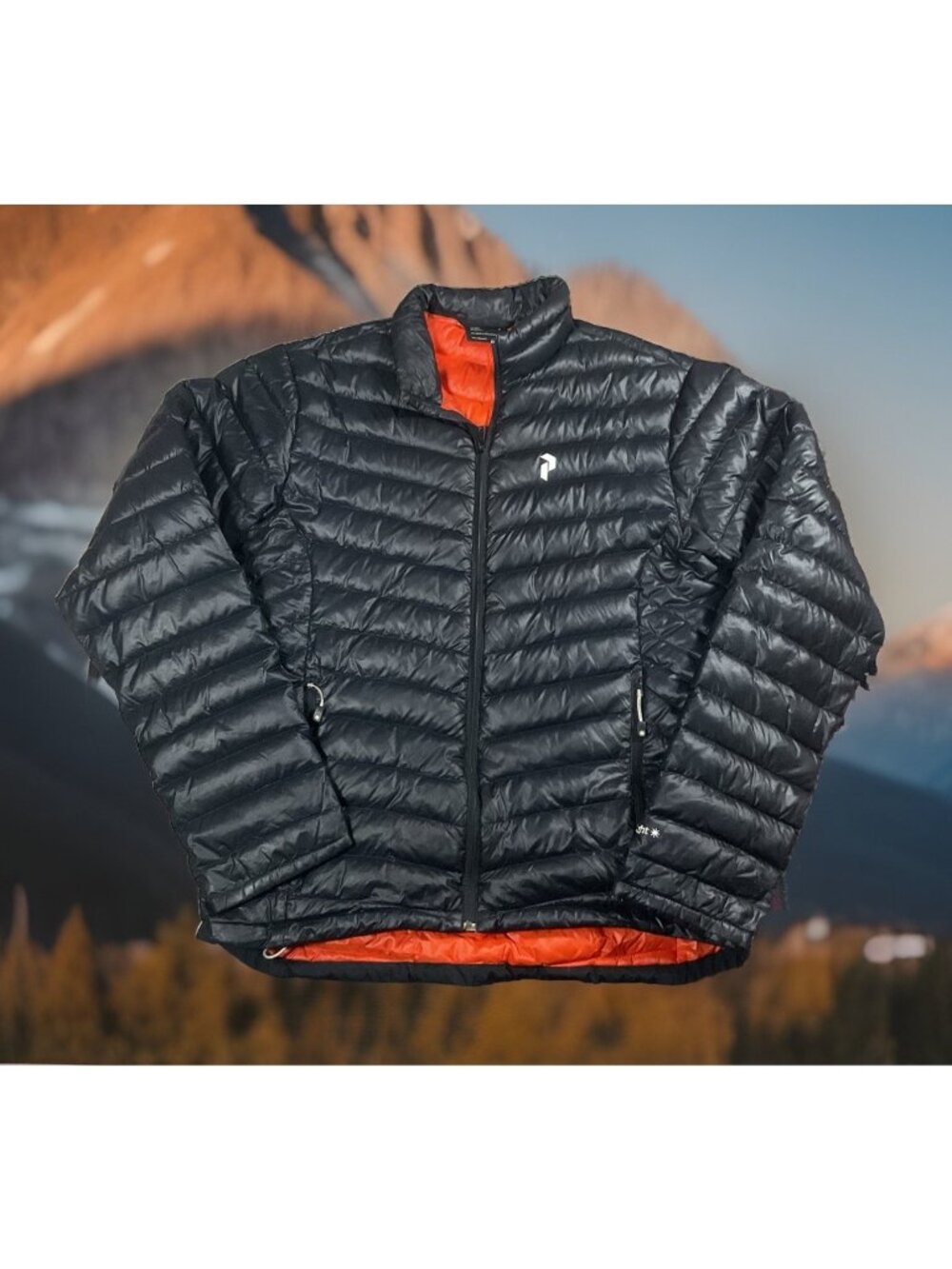 Peak Performance Black Light Mens XL Micro Light Puffer Jacket Sweden Gorpcore